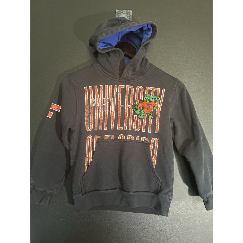 Florida Gators Mitchell &‎ Ness Patchwork Pullover Hoodie Youth S(8)